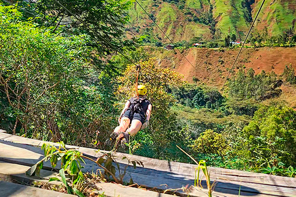 inca jungle trek zip lining time